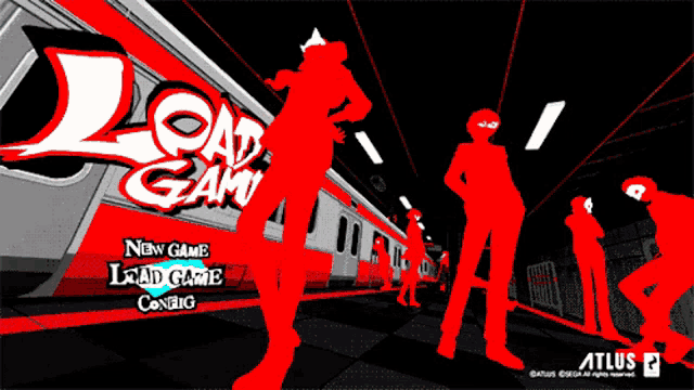 Persona 5 main menu